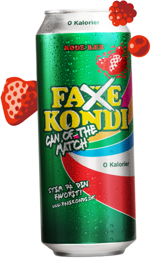 Faxe Kondi Can of the Match Røde Bær